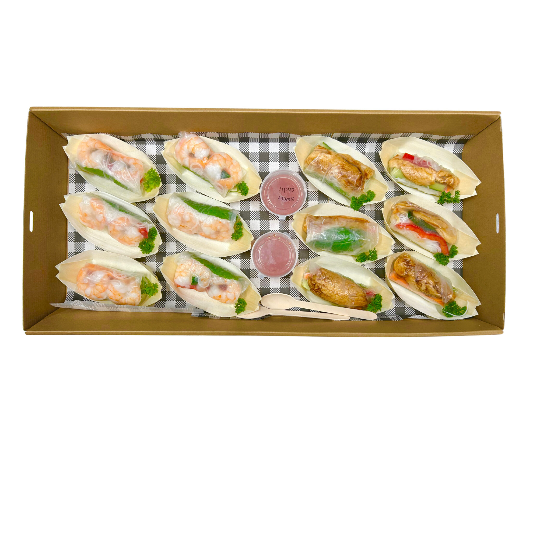 Rice Paper Roll 12pcs Yummy Catering