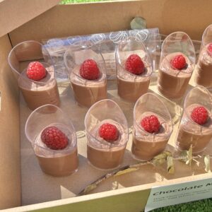 Chocolate Mousse (12 cups)