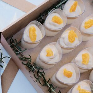 Coffee Coconut Mousse Catering