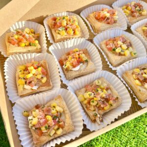 Bacon Puff Bites Catering