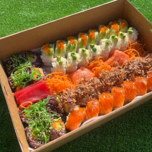 rainbow sushi