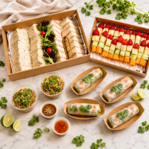 Fresh Asian Light Lunch（$18.90 per person Minimum 12 guests）