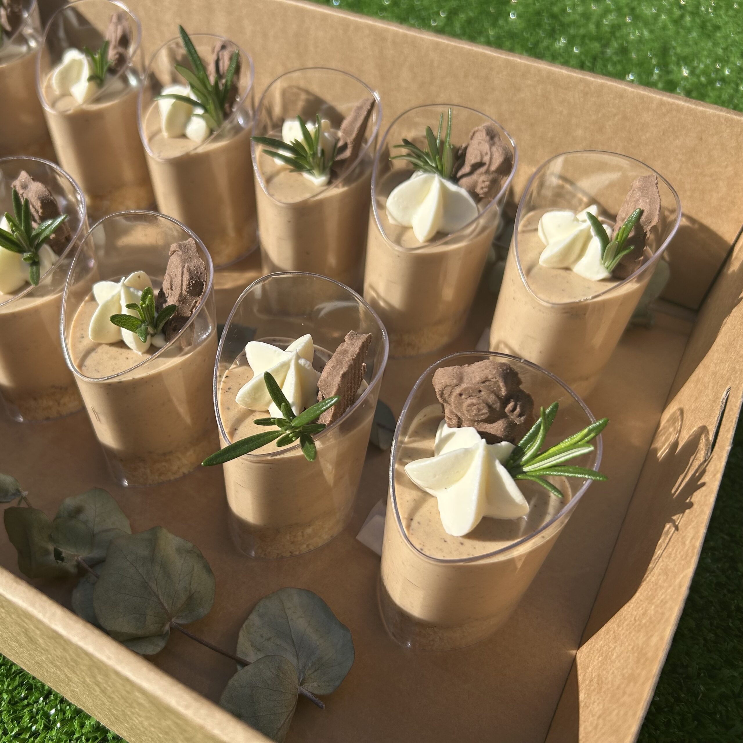 Earl Grey Tea Mousse (12 cups)