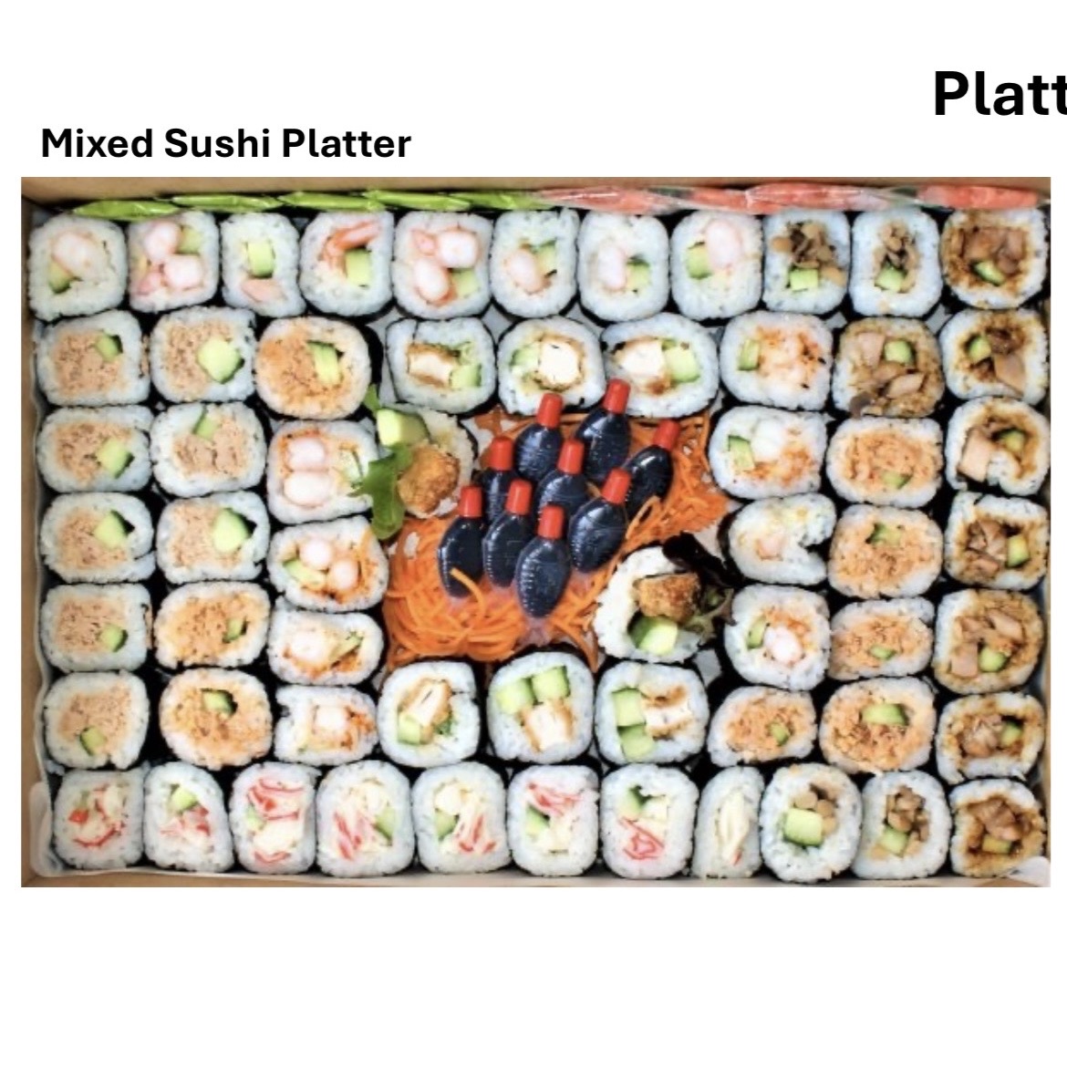Mixed Sushi Platter(64pcs)