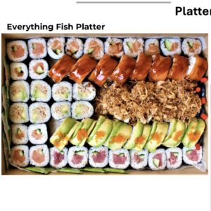 Everything Fish Sushi Platter (56pcs)